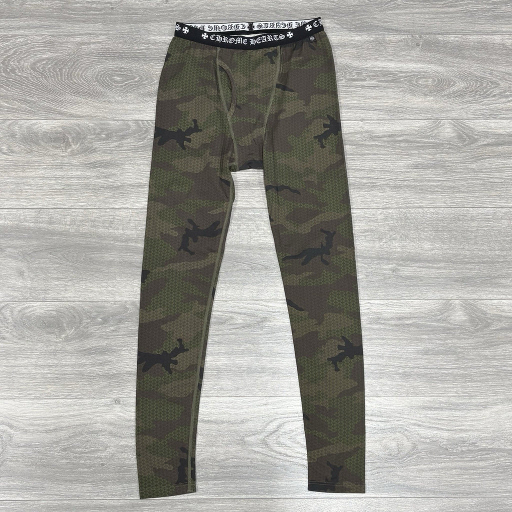 BRAND NEW! - Chrome Hearts Horseshoe Logo Leggings ' Camo ' | Size Large