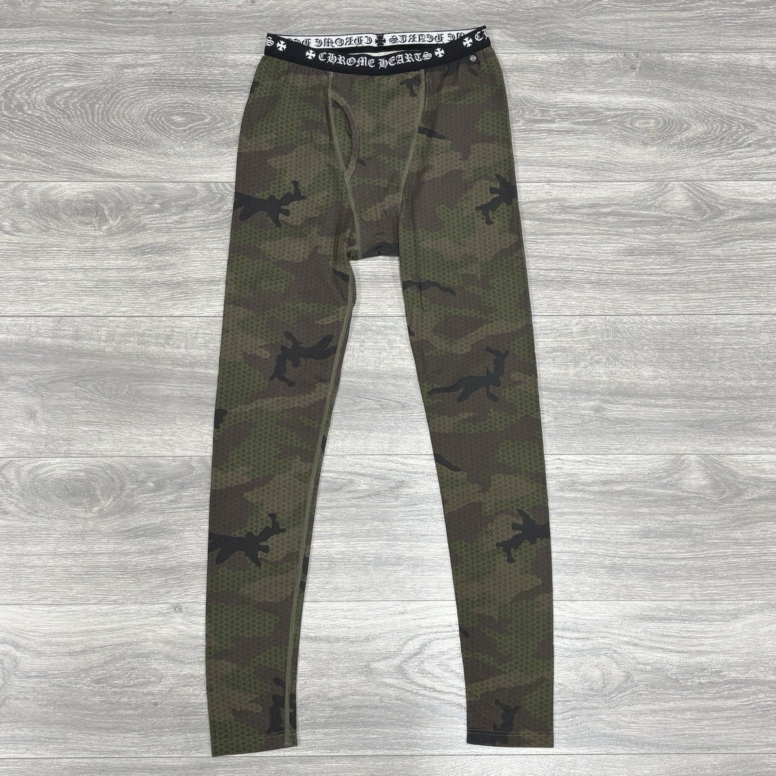 BRAND NEW! - Chrome Hearts Horseshoe Logo Leggings ' Camo ' | Size Large