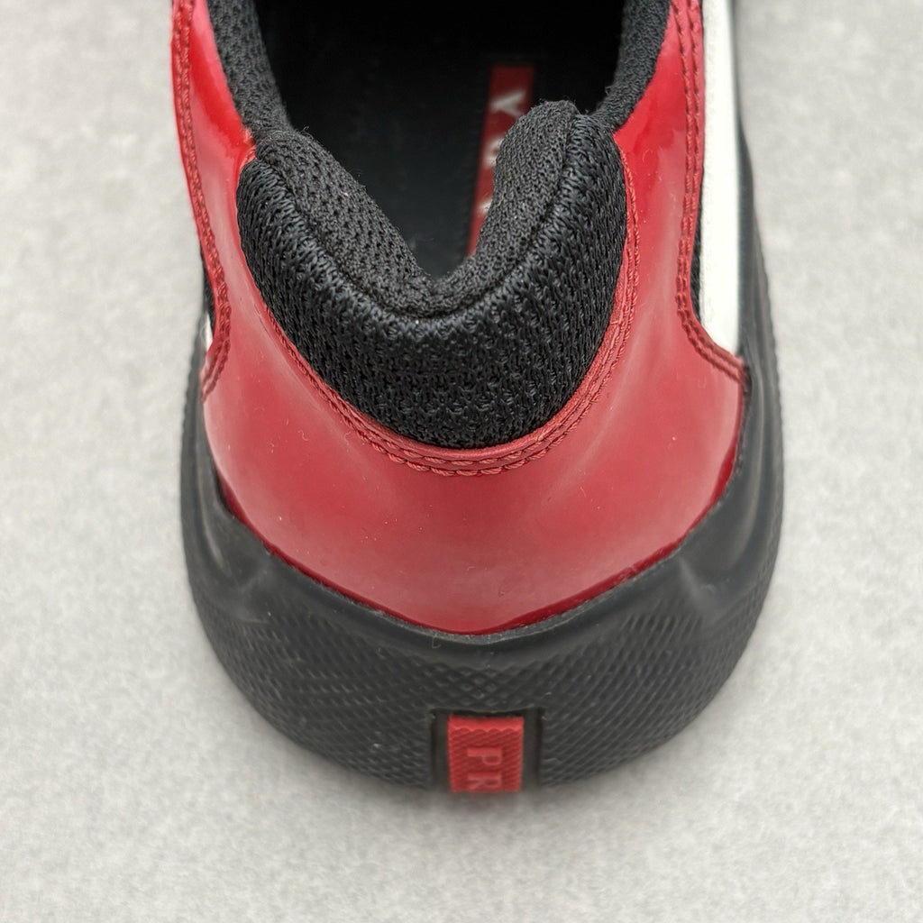 Prada Americas Cup ' Black White Red ' | Size 7 UK (8 US)