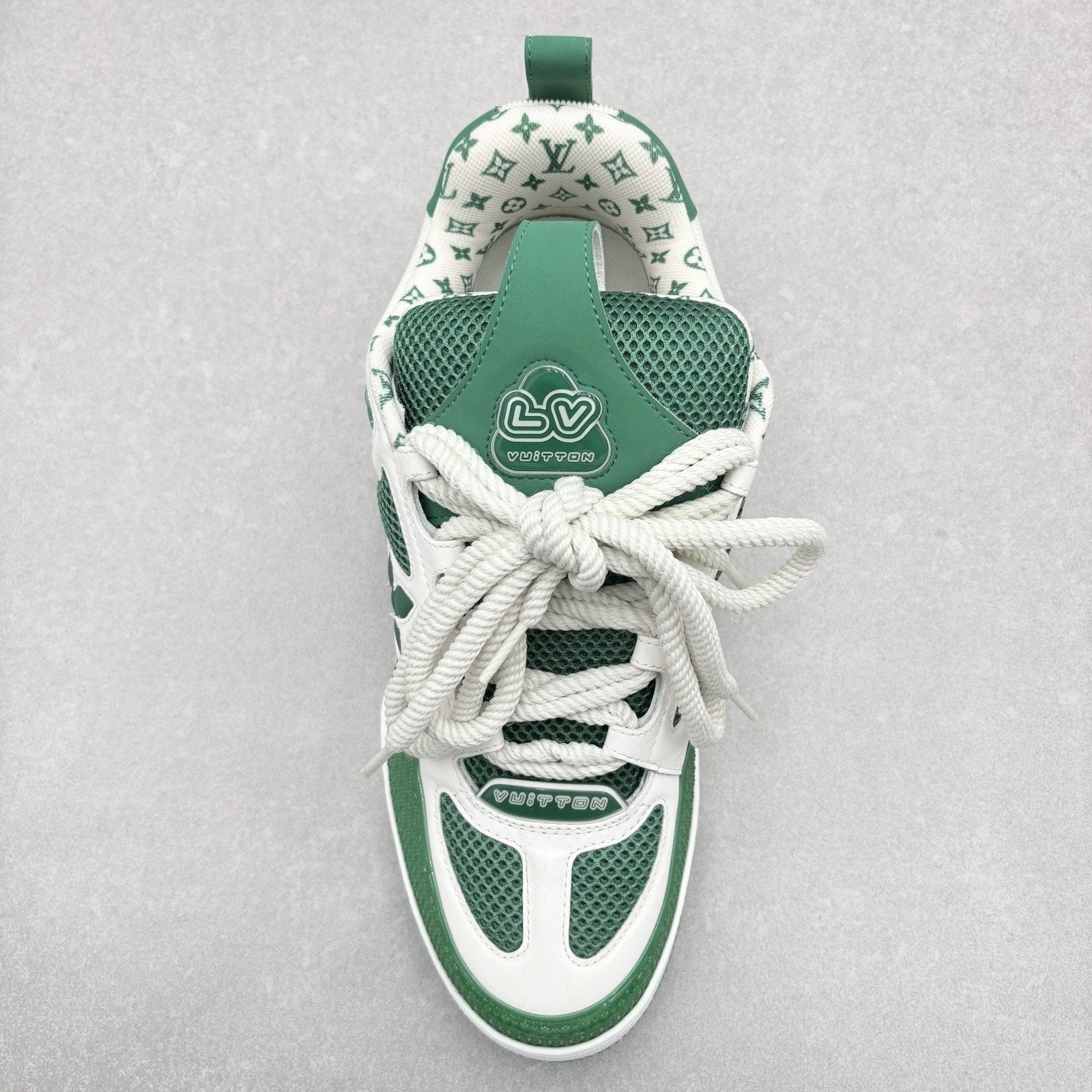 Louis Vuitton Skate ' Green White ' | Size 9 LV (10-10.5 US)