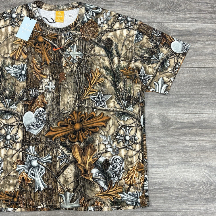 BRAND NEW - Chrome Hearts Nike Nocta Realtree Horseshoe Logo T-Shirt — photo 3