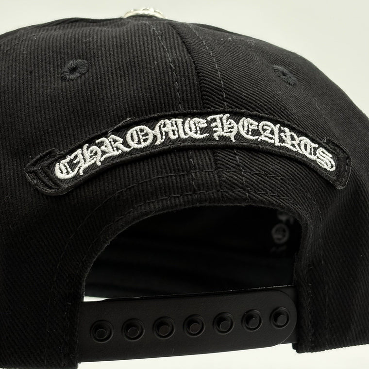 Dagger Logo Denim Baseball Hat Black — photo 6