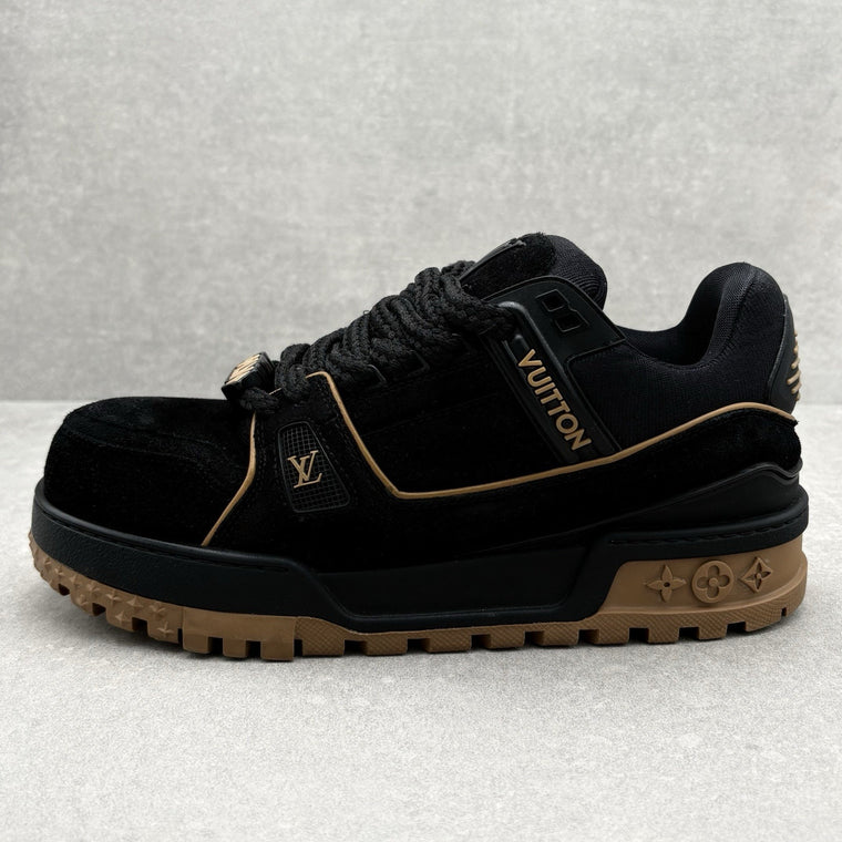 Suede Maxi Black Brown — photo 8