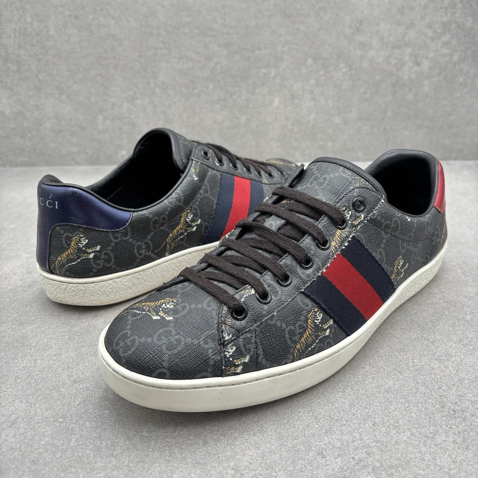 Gucci Tiger Ace GG Supreme Monogram | Size 8 G (8.5 US)