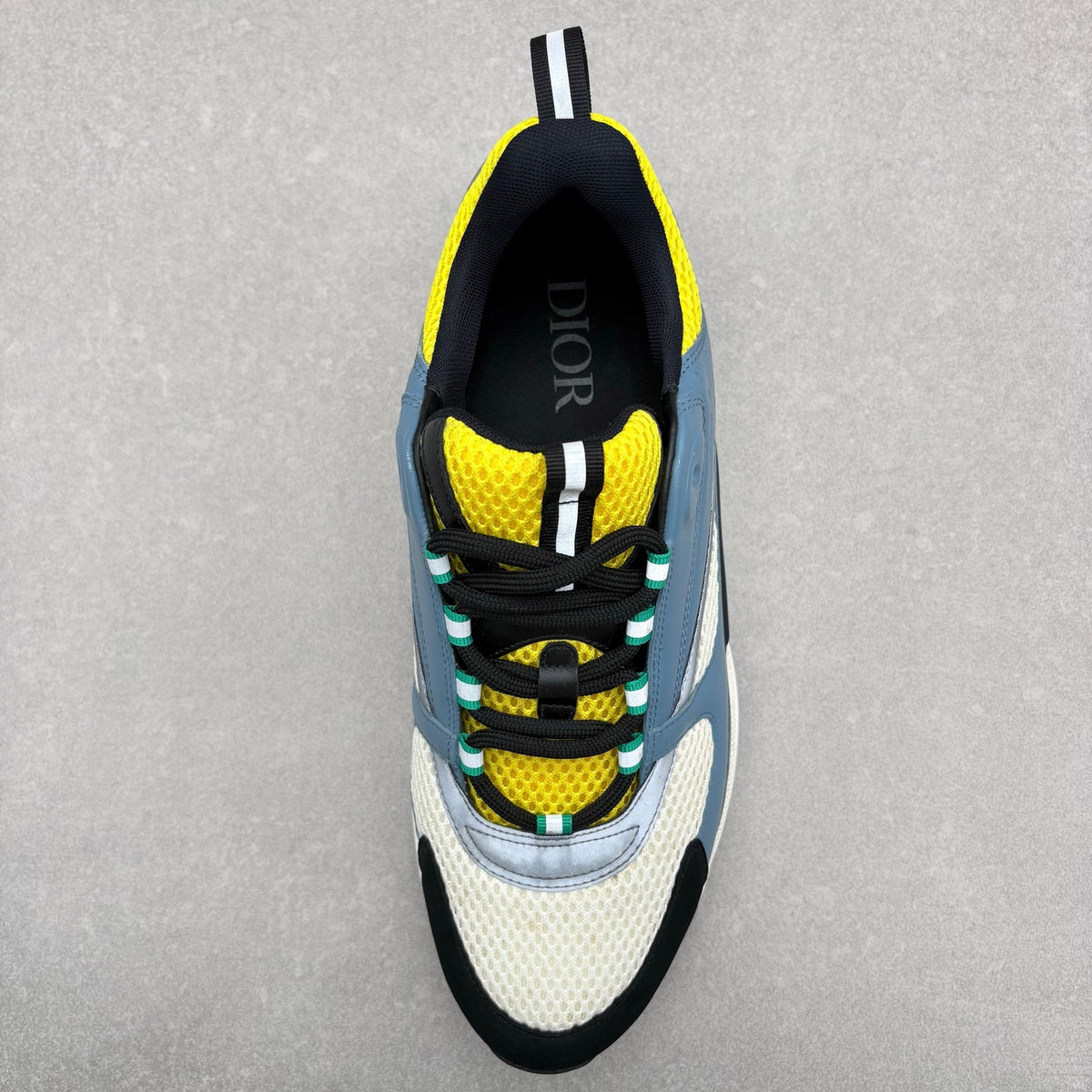 B22 Reflective Sneaker Blue Yellow — photo 11