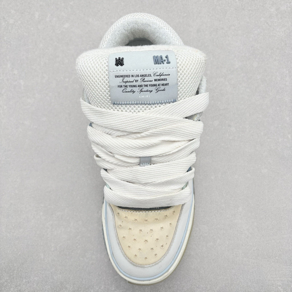 Amiri MA-1 ' White Blue ' | Size 43 (10 US)