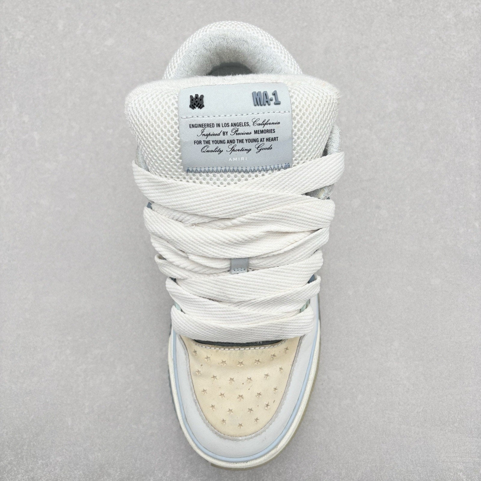 Amiri MA-1 ' White Blue ' | Size 43 (10 US)
