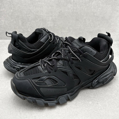Track Sneaker Clear Sole Black