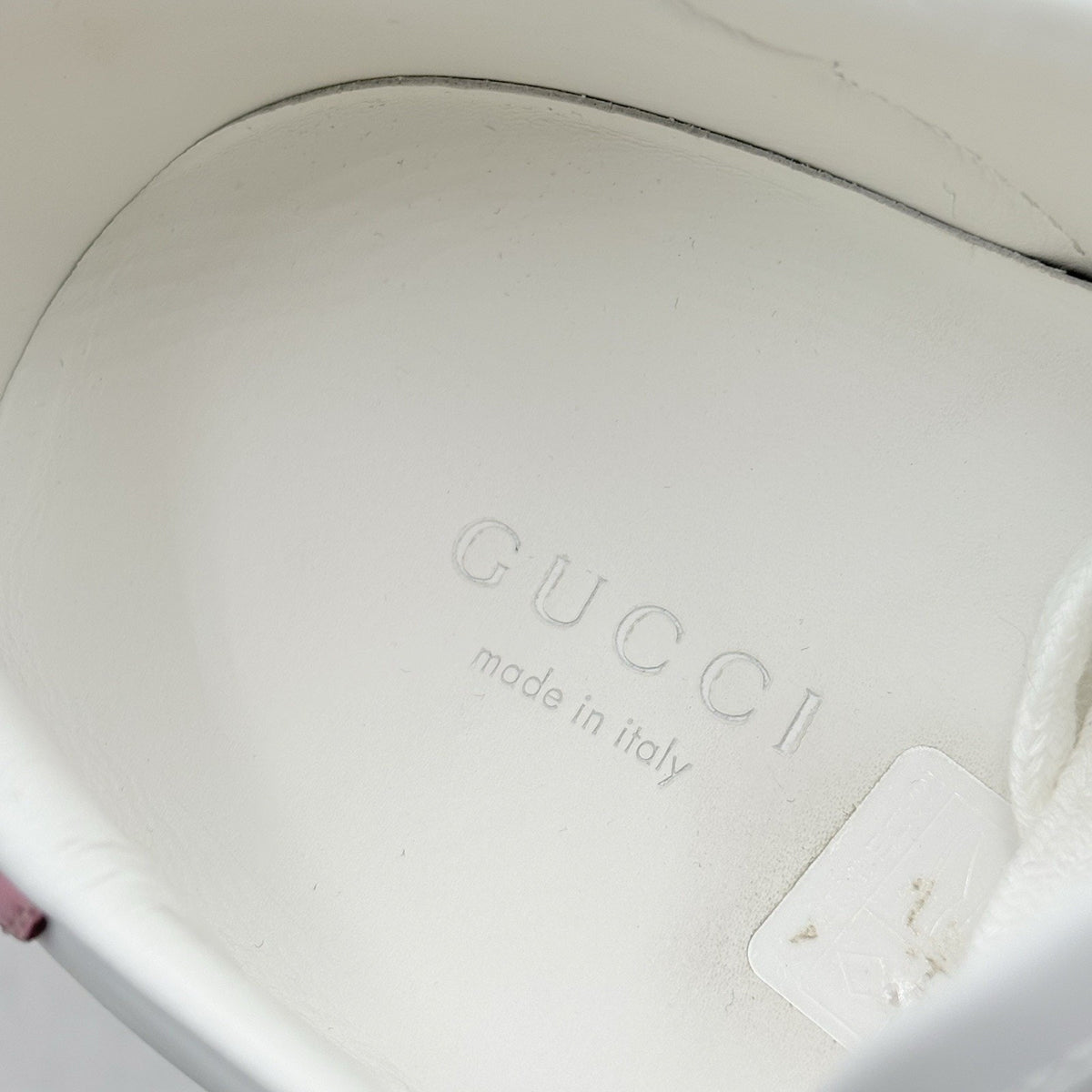 Ace Interlocking G White Pink — photo 6