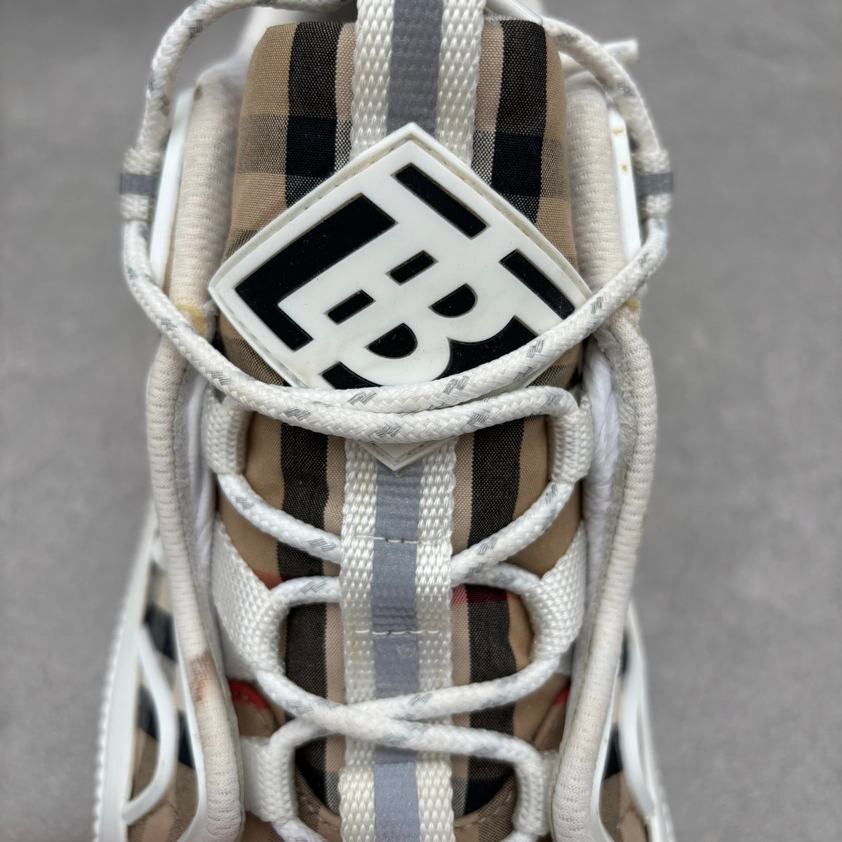 Arthur Vintage Check White — photo 6