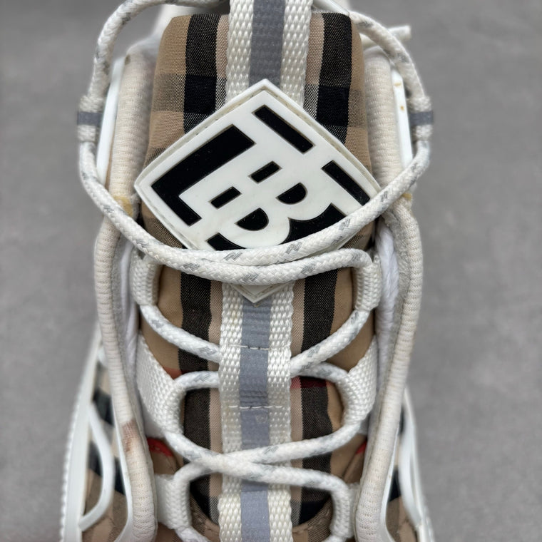 Arthur Vintage Check White — photo 6