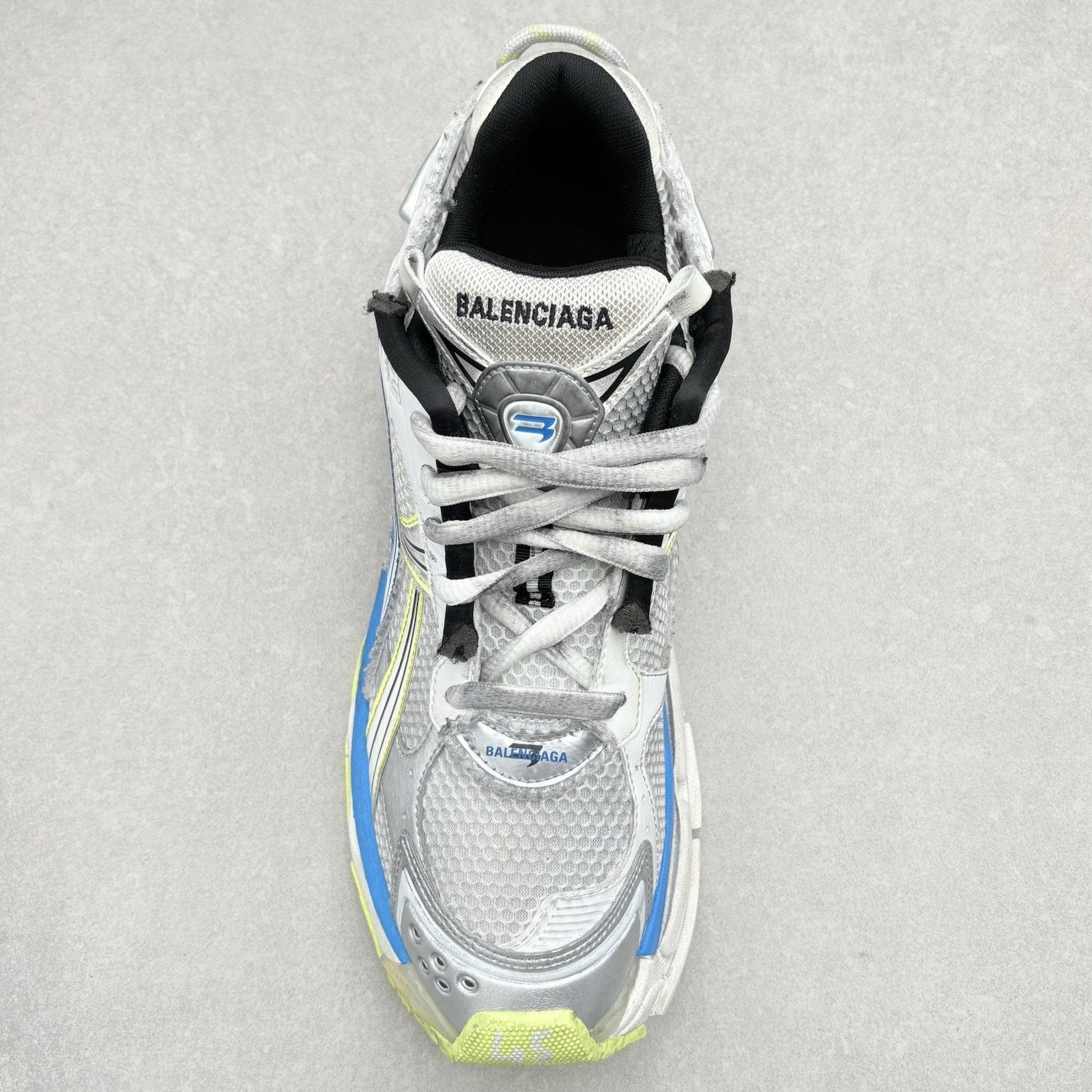 Balenciaga Runner ' White Yellow Blue ' | Size 45 (12 US)