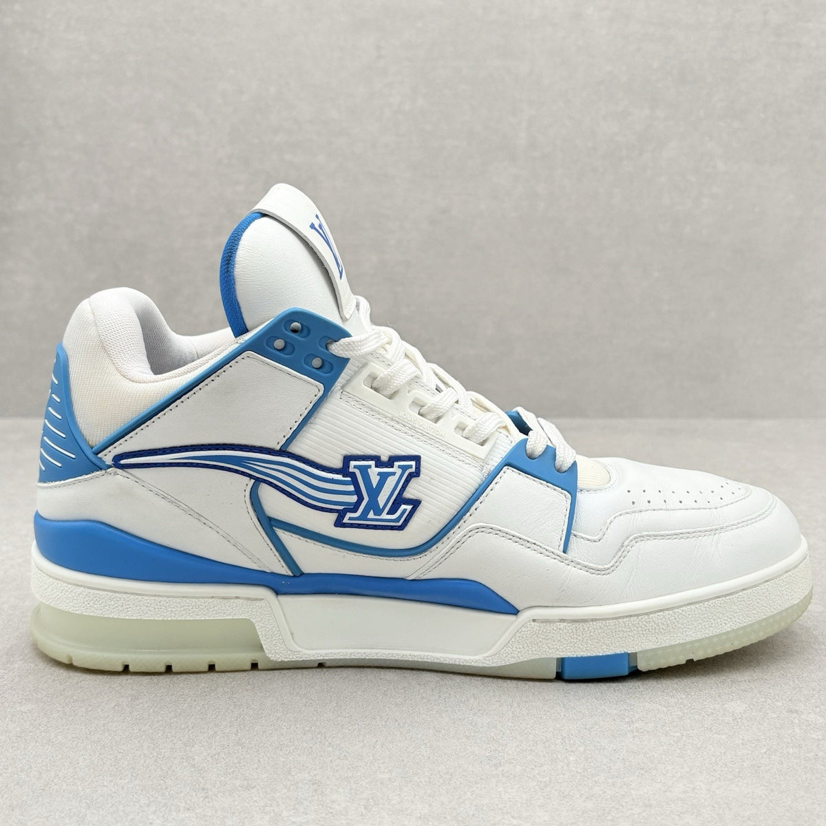 Trainer Mid White Blue — photo 10
