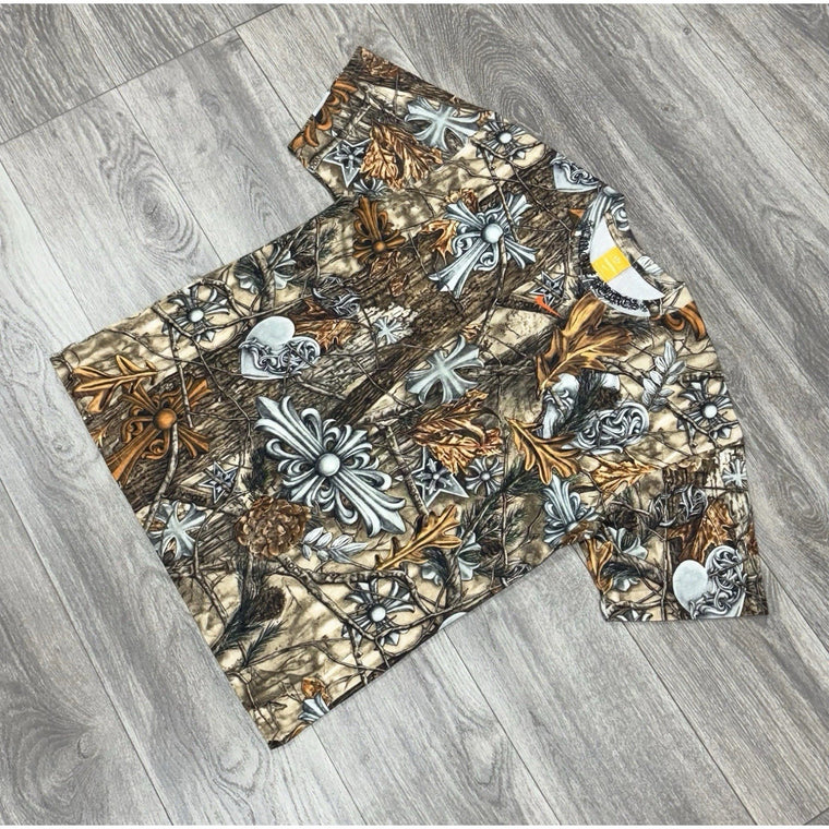 BRAND NEW - Chrome Hearts Nike Nocta Realtree Horseshoe Logo T-Shirt — photo 2