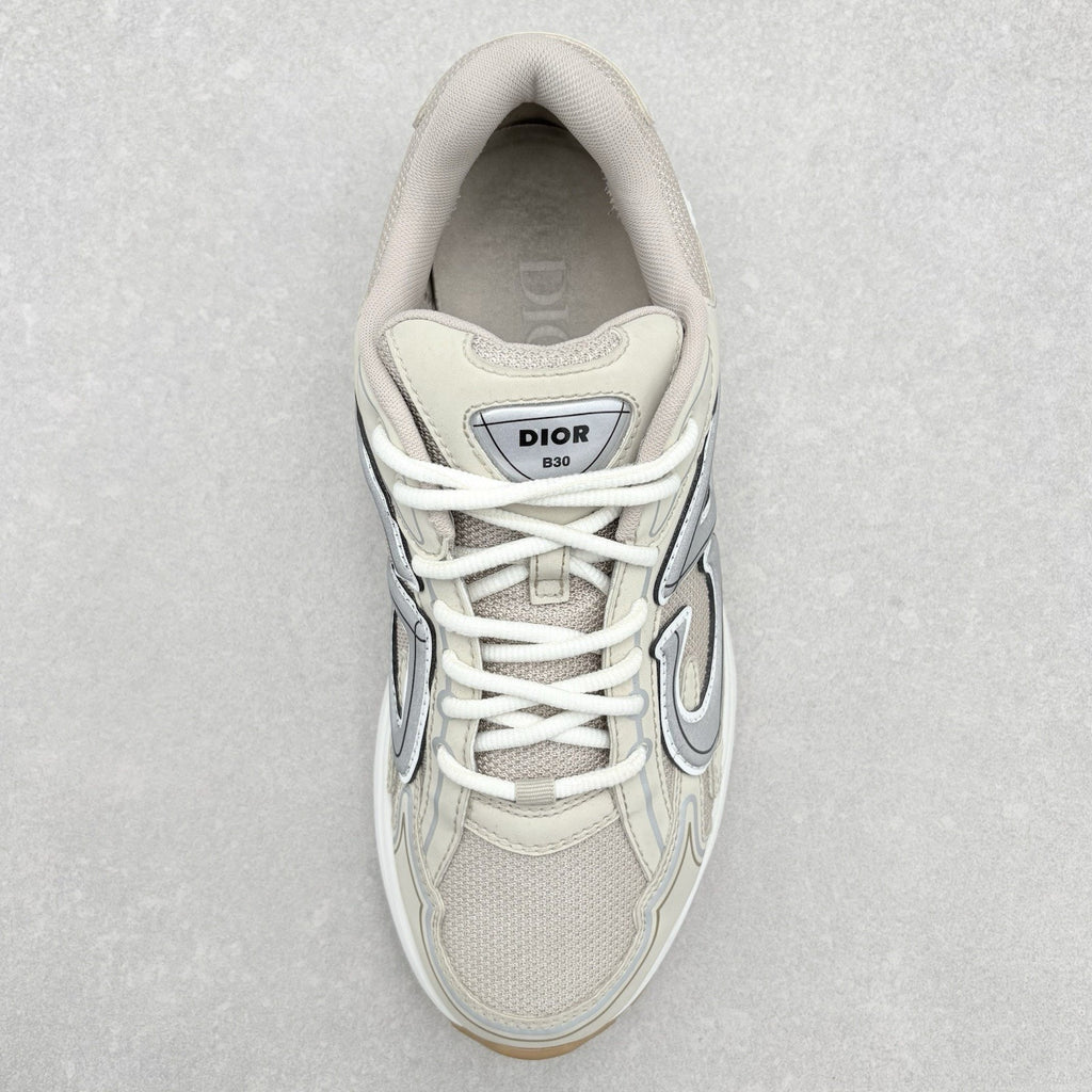 Dior B30 Reflective Sneaker ' Tan White ' | Size 41 (8 US)