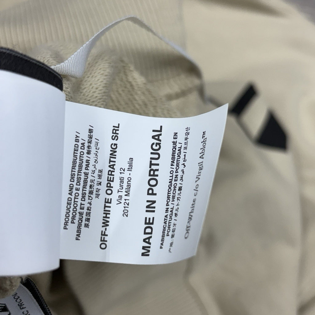 Off-White SS22 Stripe Arrow ' Beige ' | Size Medium