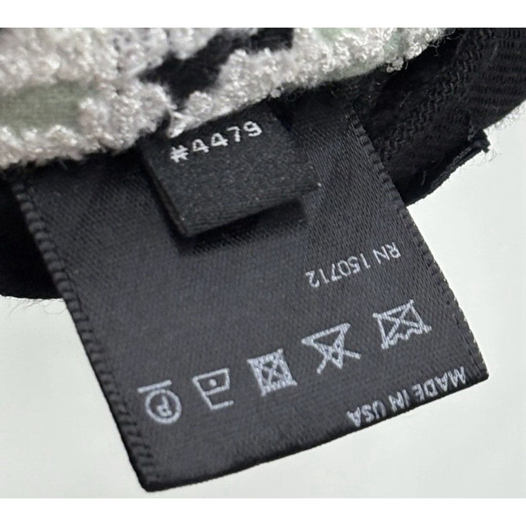 Chenille MA Patch Canvas Hat Frosty Green — photo 10