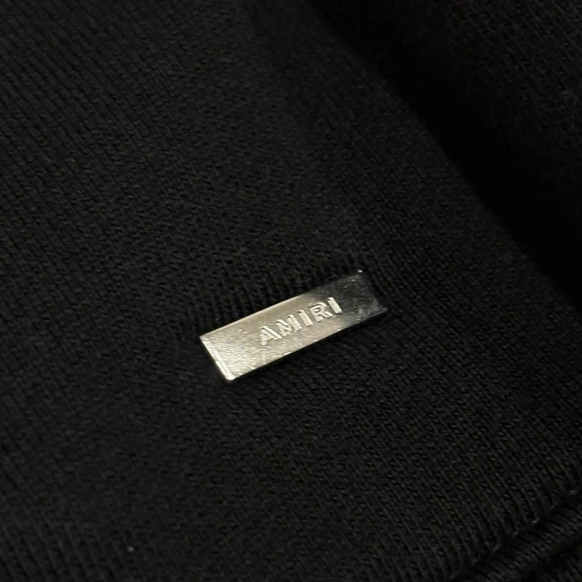 Staggered Logo Hoodie Black Silver — photo 10