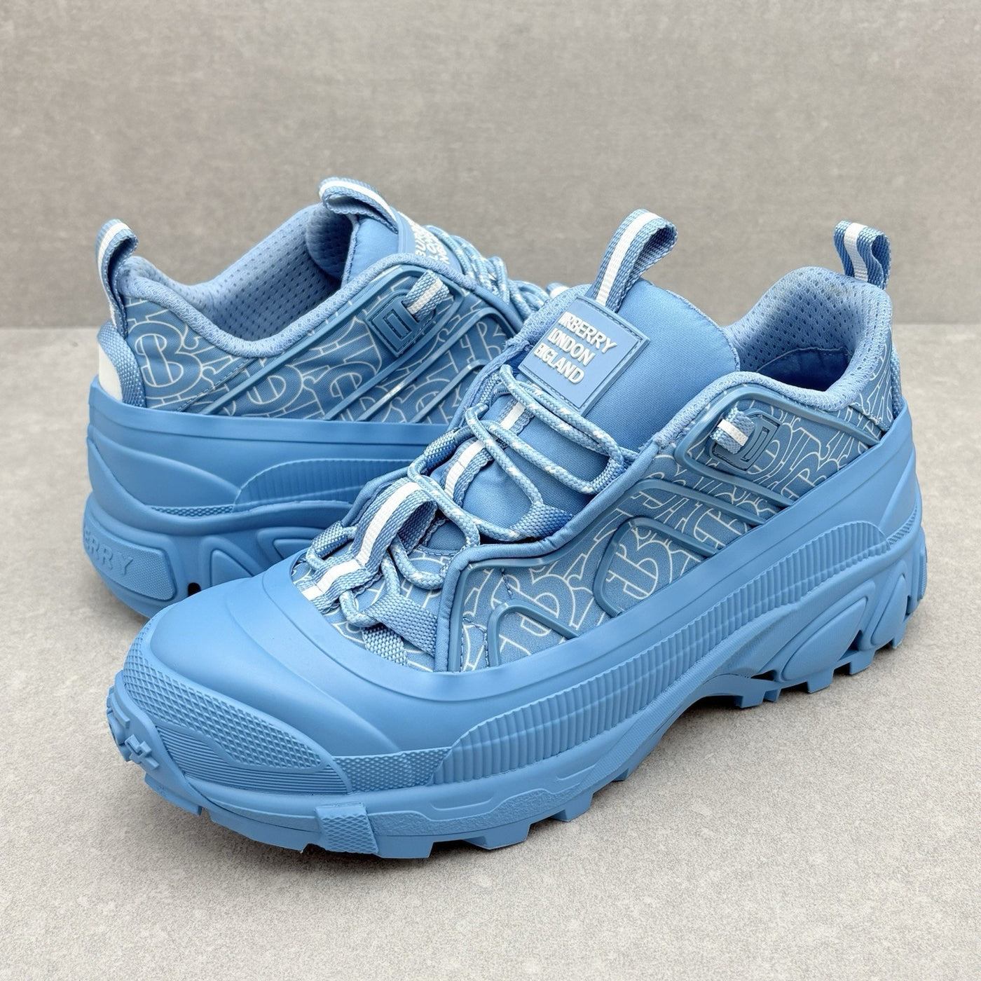 Arthur Low-Top Monogram Sneakers Blue