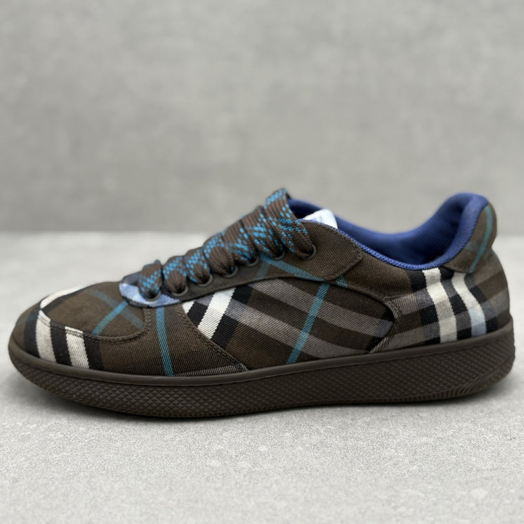 Burberry Terrace Low Top Brown Blue — photo 9