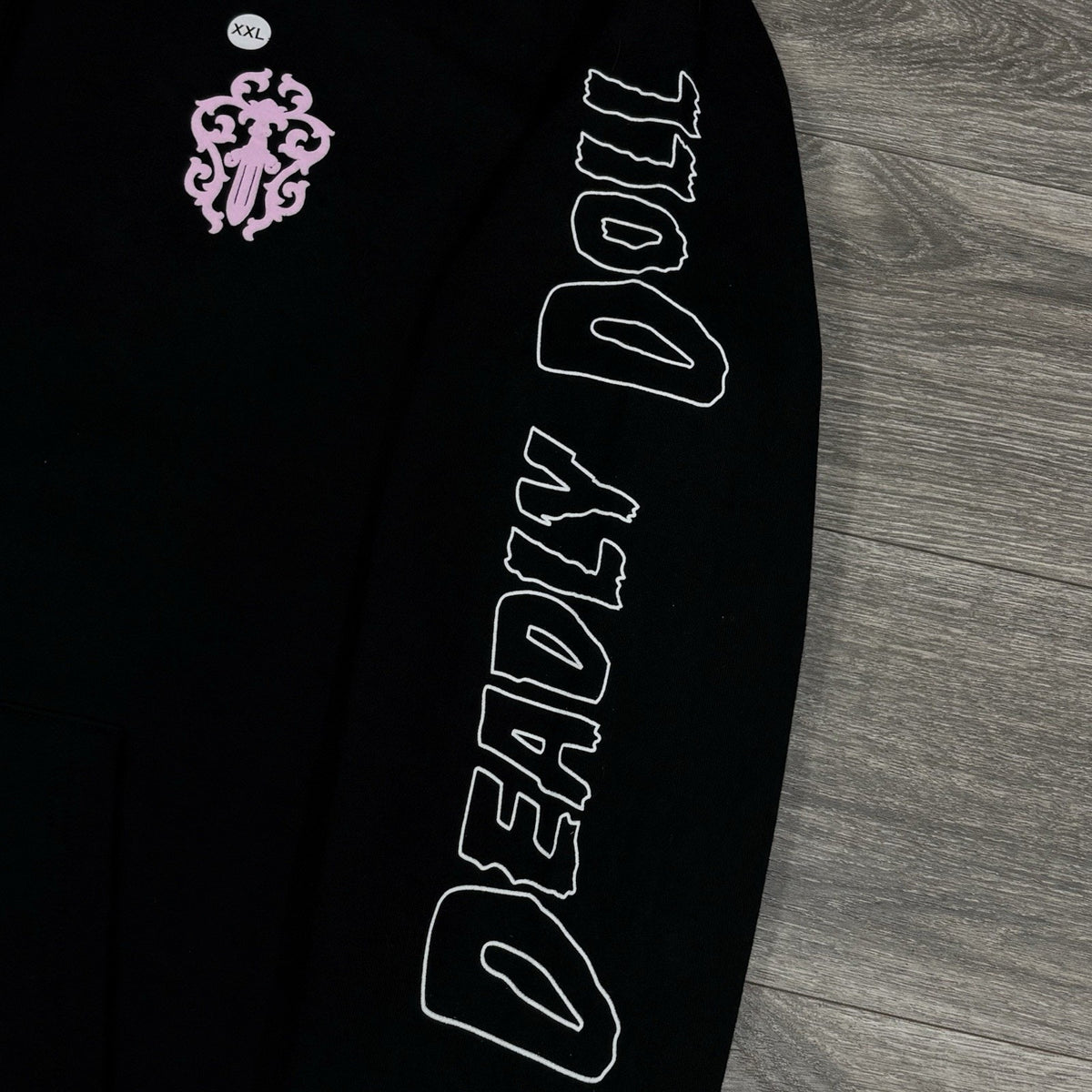 Deadly Doll Zip Up Hoodie Black — photo 5