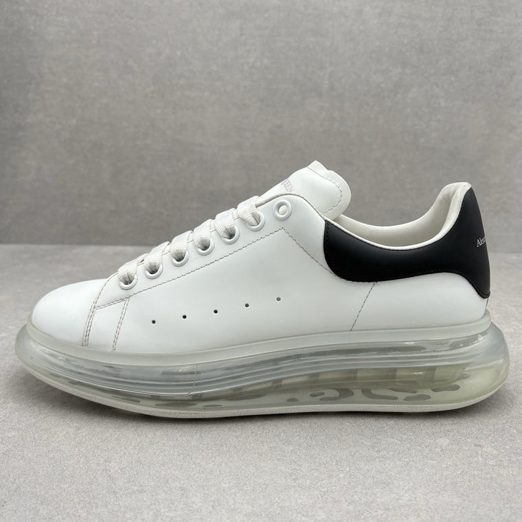 Oversized Sneaker Clear Sole White Black — photo 7
