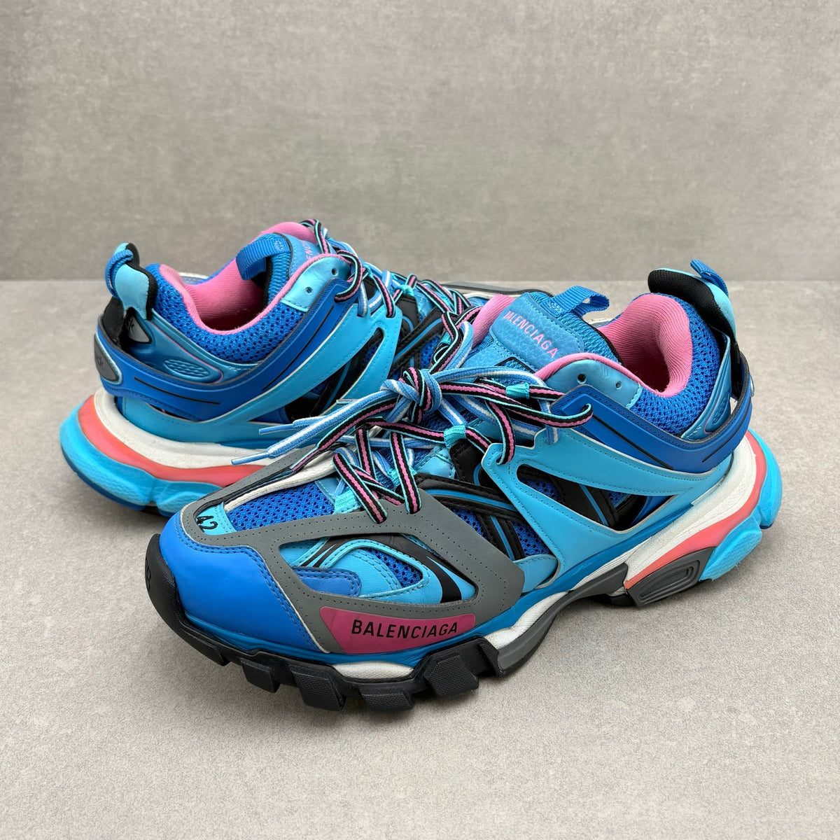 Track Sneaker Blue