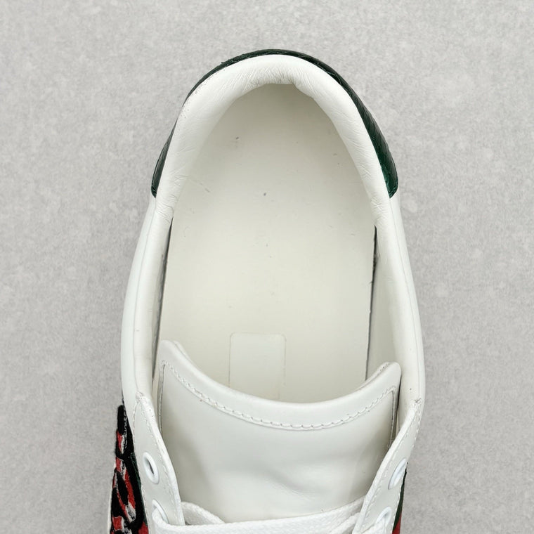 Ace Embroidered Snake White — photo 6