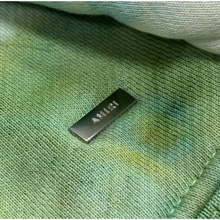 Bones Tie Dye Hoodie Green — photo 3