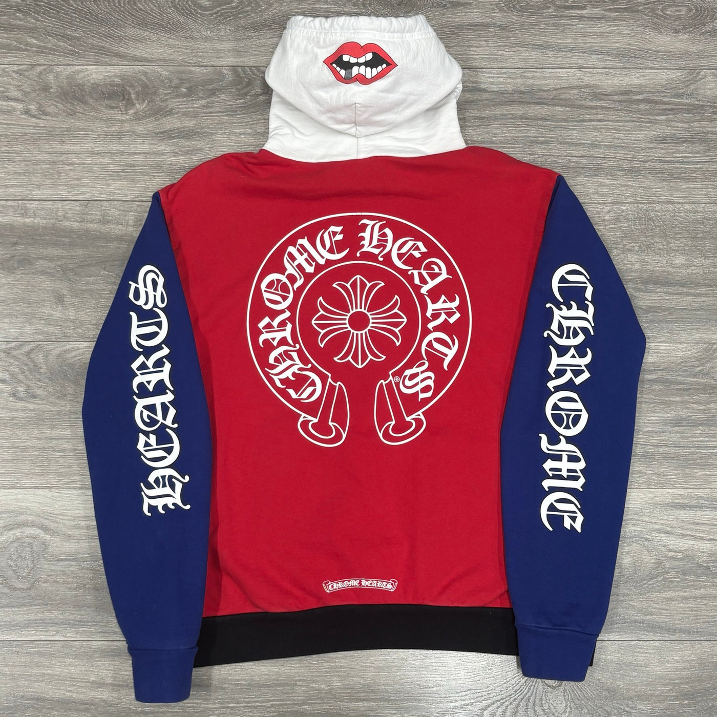 Chrome Hearts Matty Boy Chomper Horseshoe Hoodie Multicolor