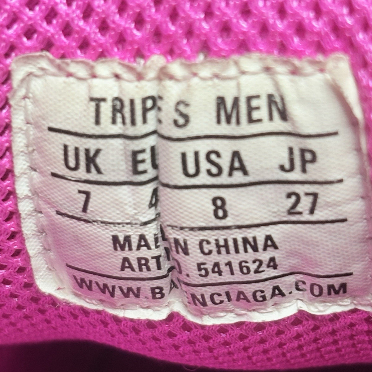 Triple S Hot Pink — photo 12