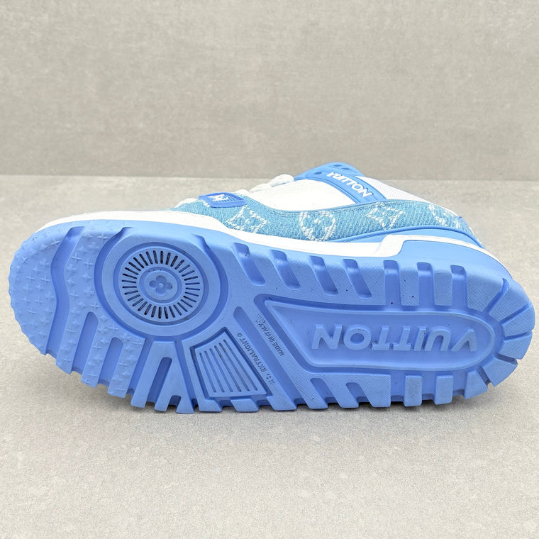 Denim Monogram Trainer Maxi Blue — photo 6