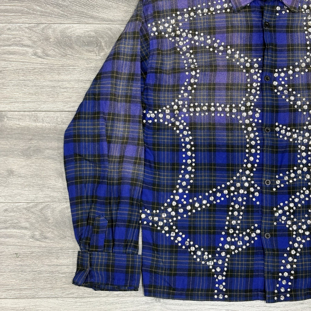 BRAND NEW! Vale Inferno Flannel ' Blue ' | Size XL