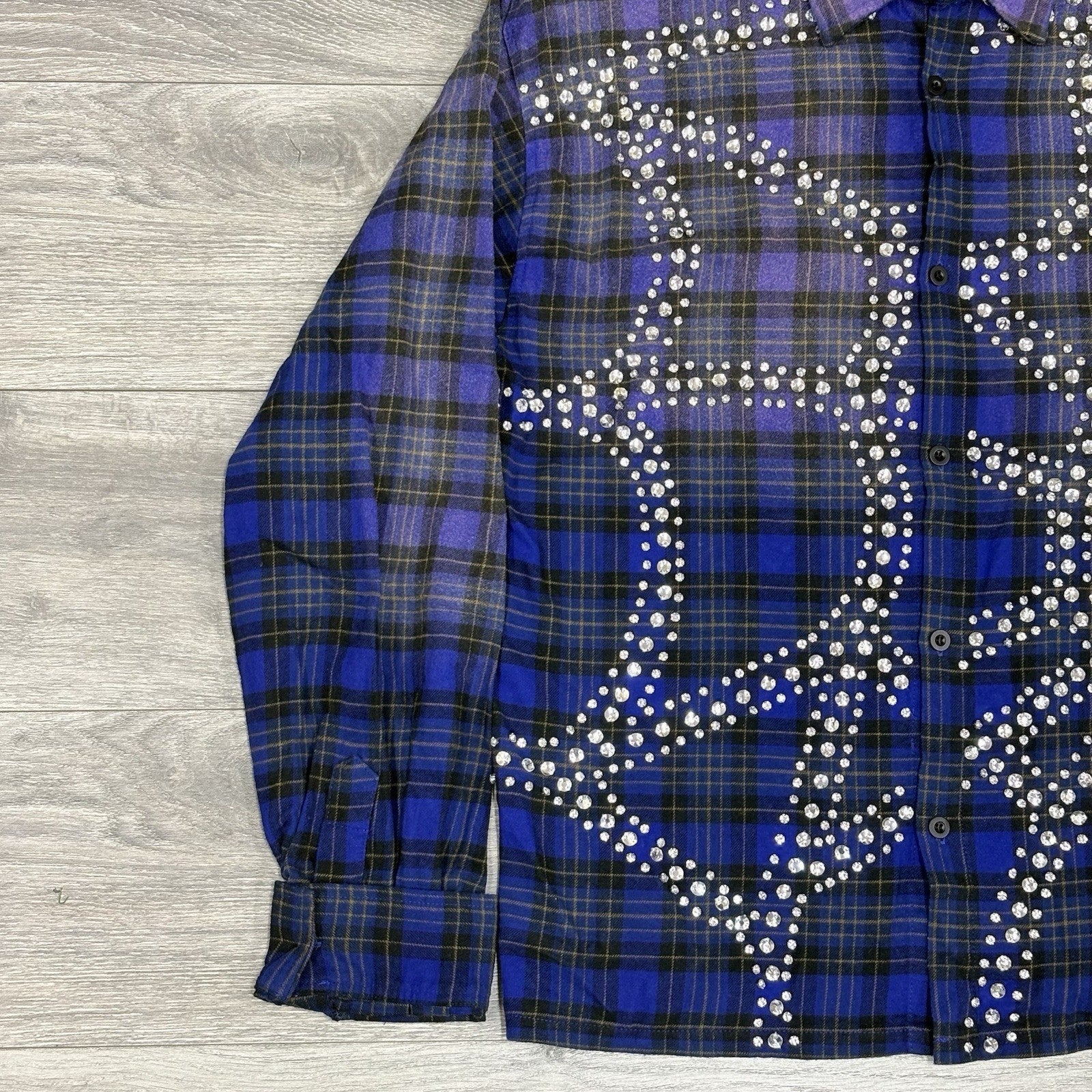 BRAND NEW! Vale Inferno Flannel ' Blue ' | Size XL