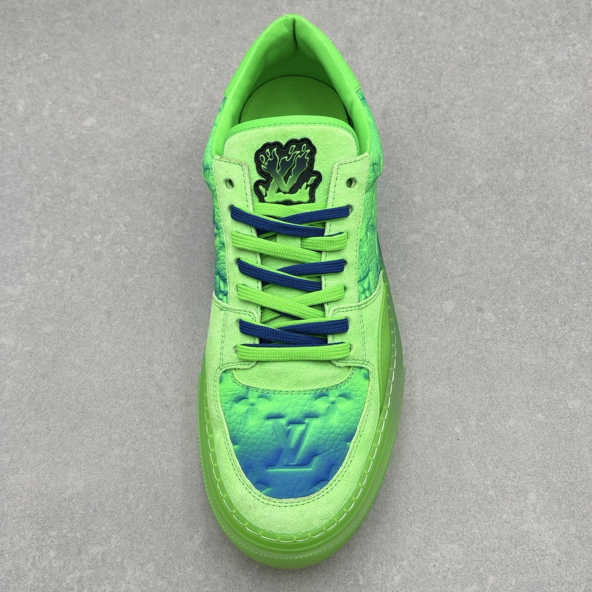 Ollie Richelieu Green Blue — photo 11