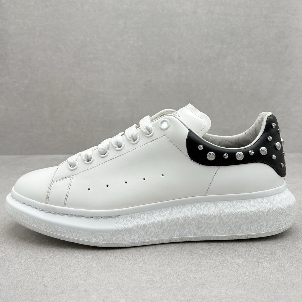 Alexander McQueen Studded Oversized Sneaker ' White Black ' | Size 45 (12 US)