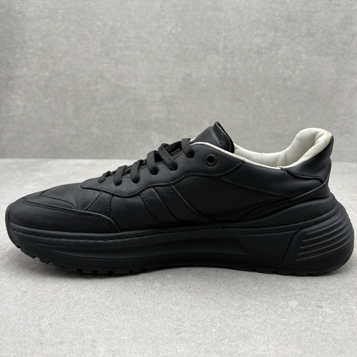 Calf Leather Speedster Sneakers Black — photo 4