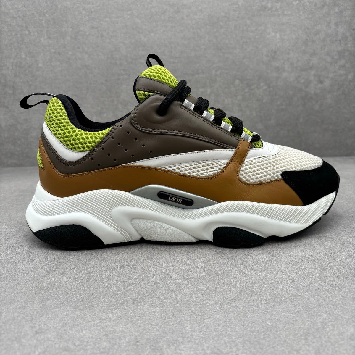 Dior B22 Sneaker Brown, Kaki — photo 2