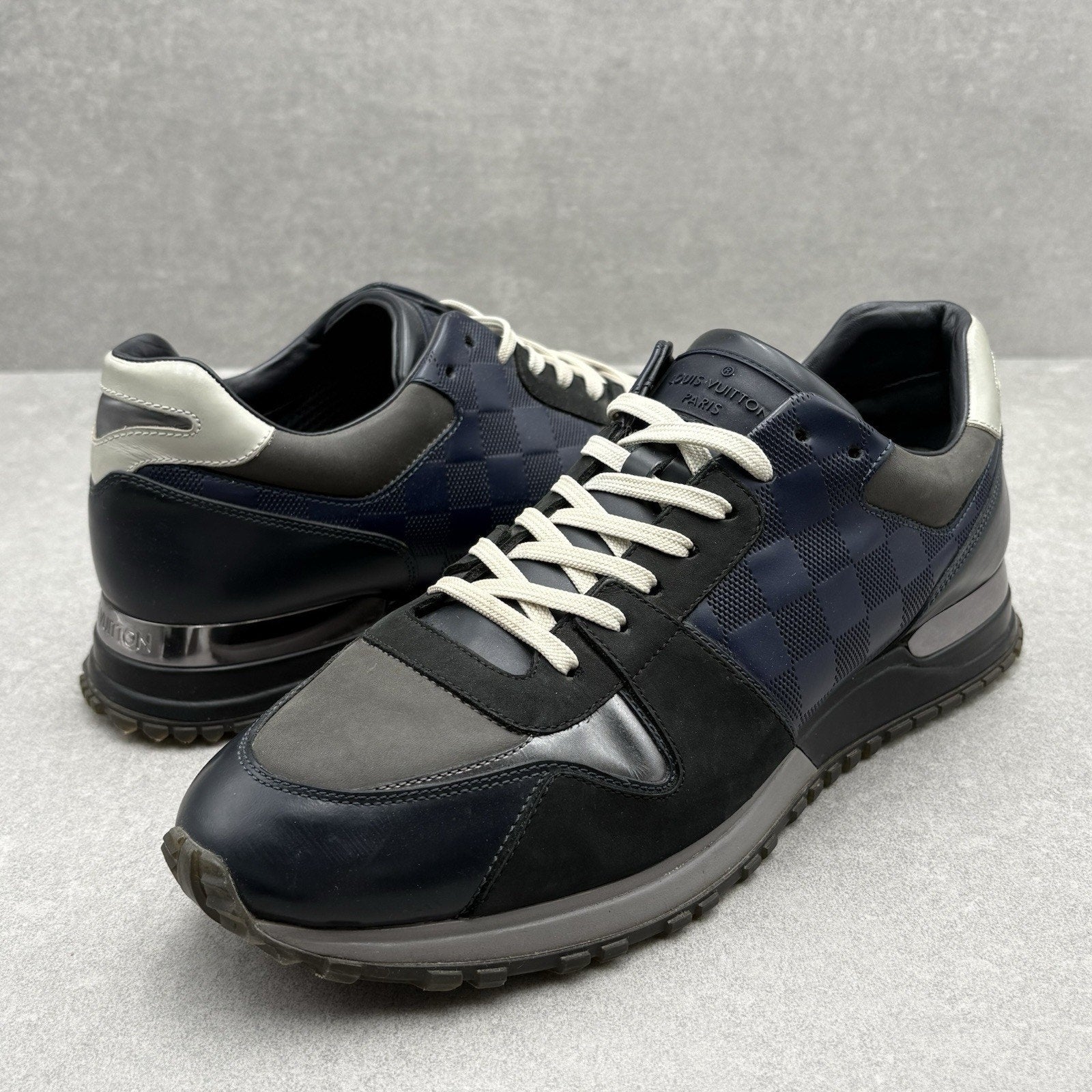 Louis Vuitton Run Away ' Damier Navy Blue ' | Size 8 LV (9-9.5 US)
