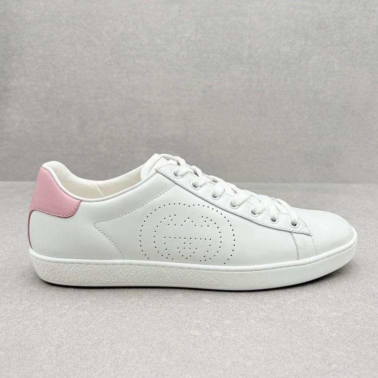 Ace Interlocking G White Pink — photo 2