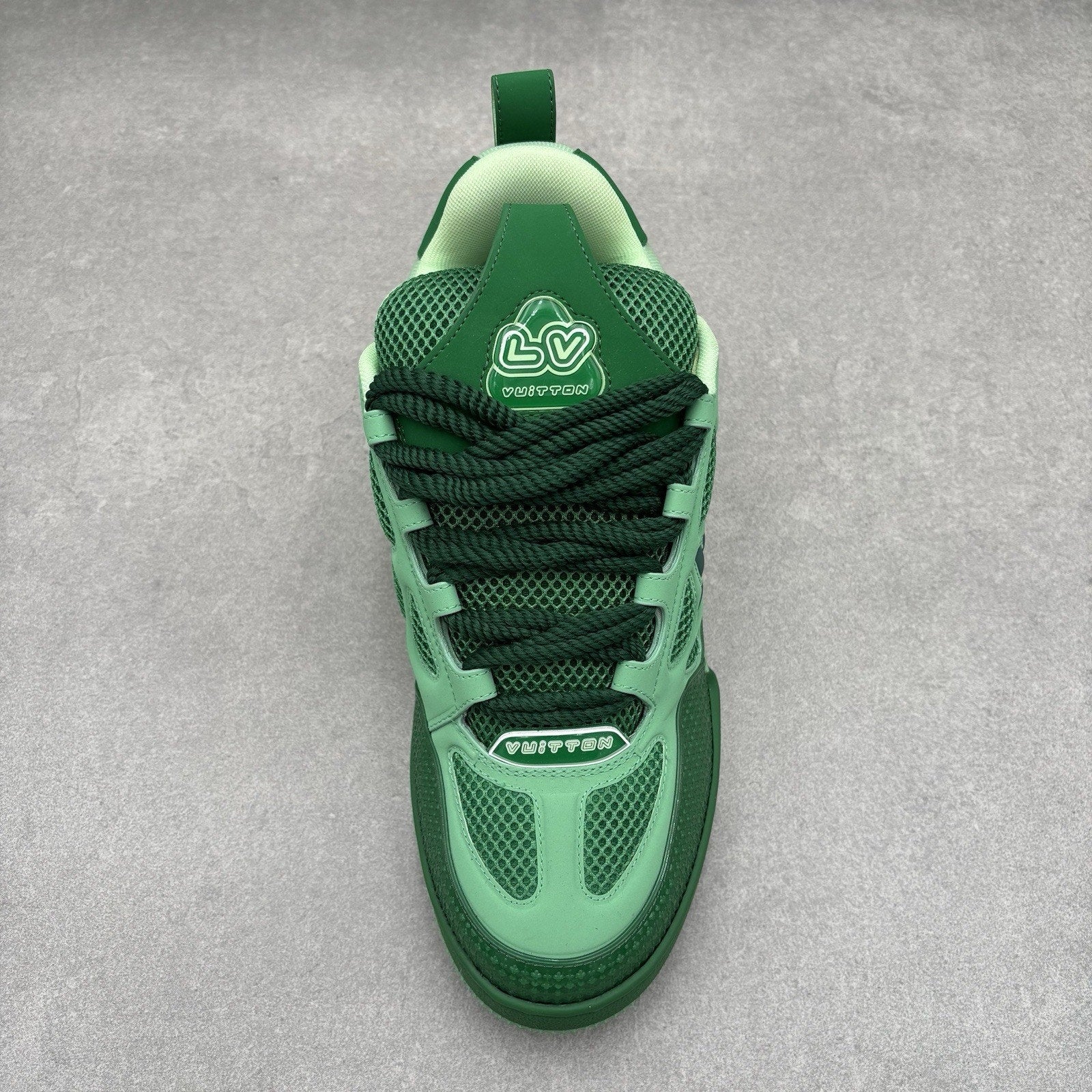 Louis Vuitton Skate ' Green ' | Size 7.5 LV (8.5-9 US)