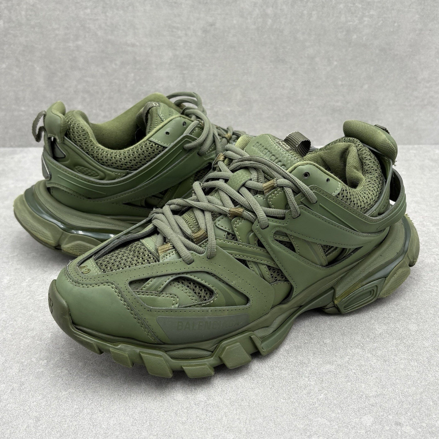 Track Sneakers Khaki Green