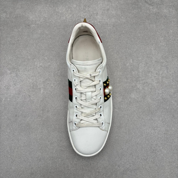 Ace Studded White, Pearls — photo 11