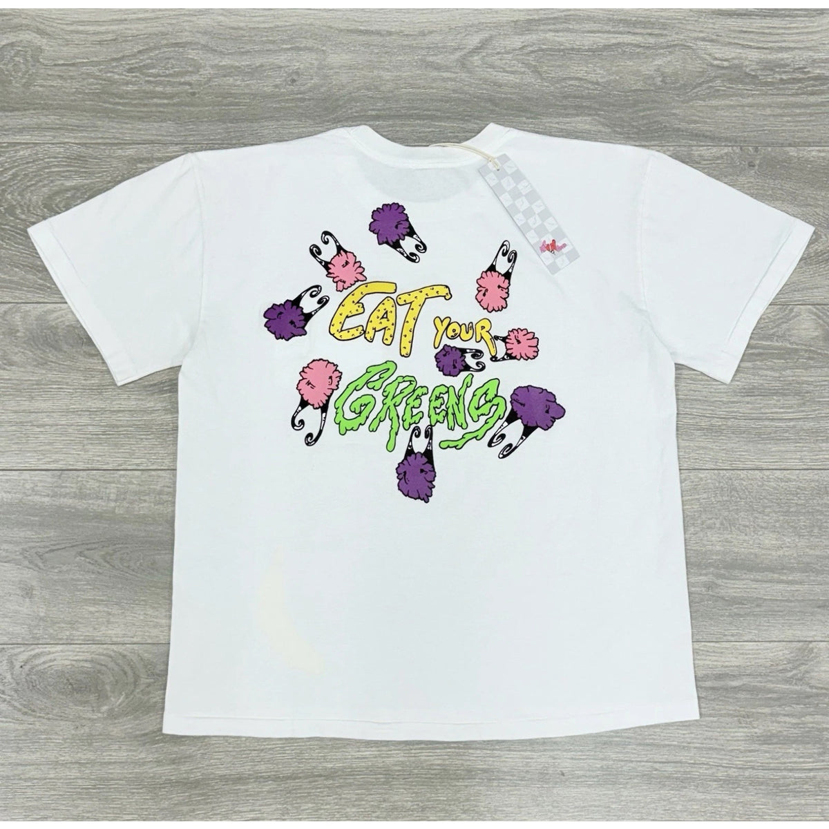 “Eat Your Greens” T-Shirt White — photo 5