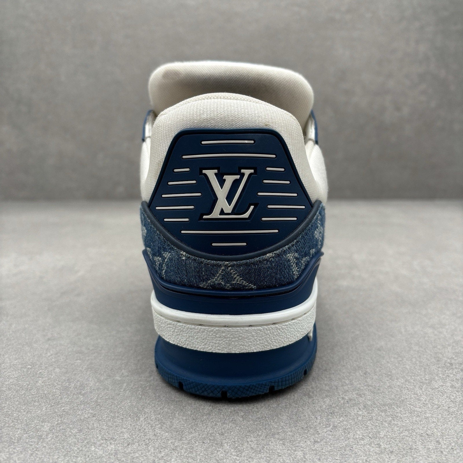 Louis Vuitton Trainer ' Denim White ' | Size 8.5 LV (9.5-10 US)