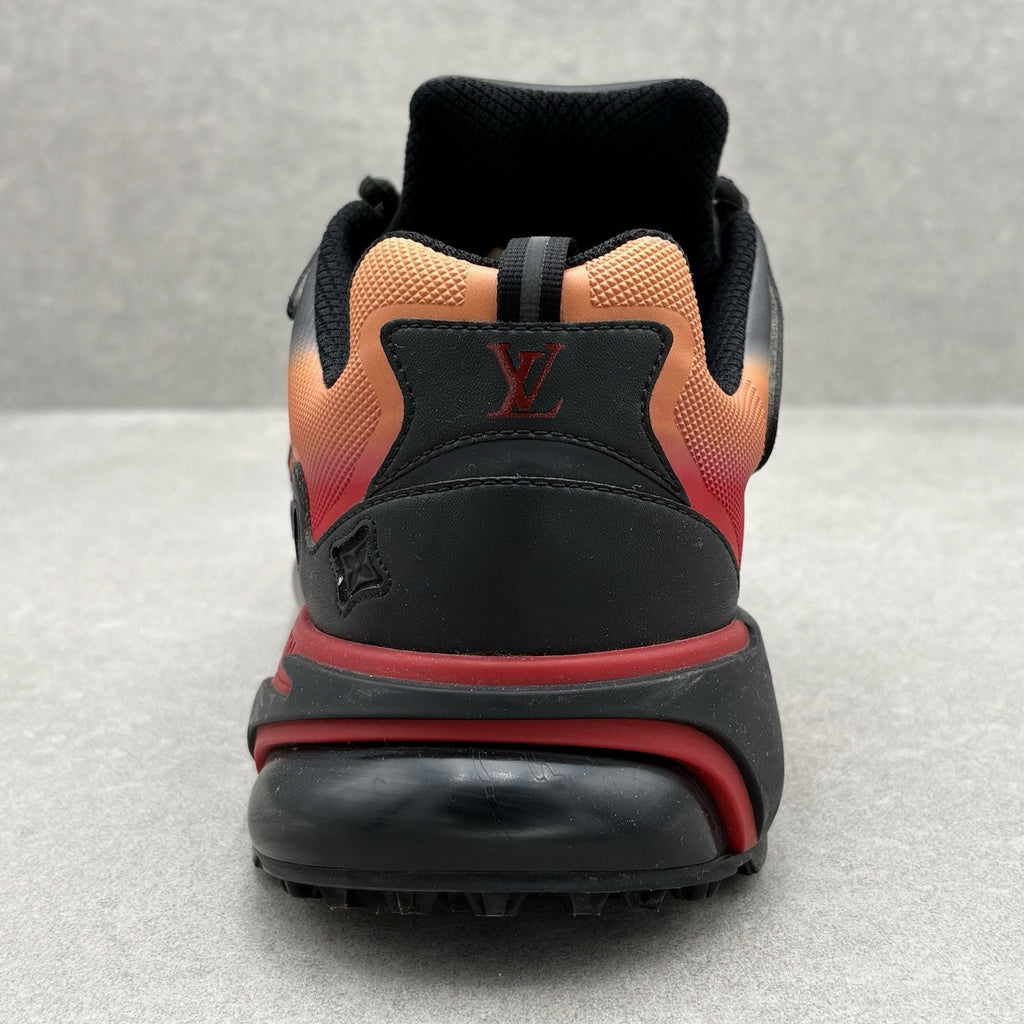 Louis Vuitton Tactic Runner ' Black Orange Red ' | Size 12 LV (13-13.5 US)