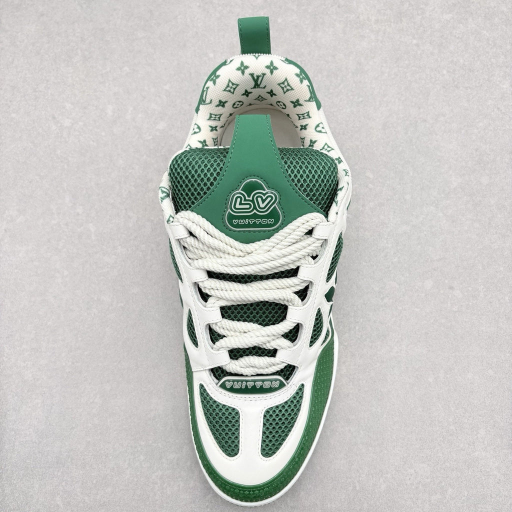 Louis Vuitton Skate ' Green White ' | Size 9 LV (10-10.5 US)