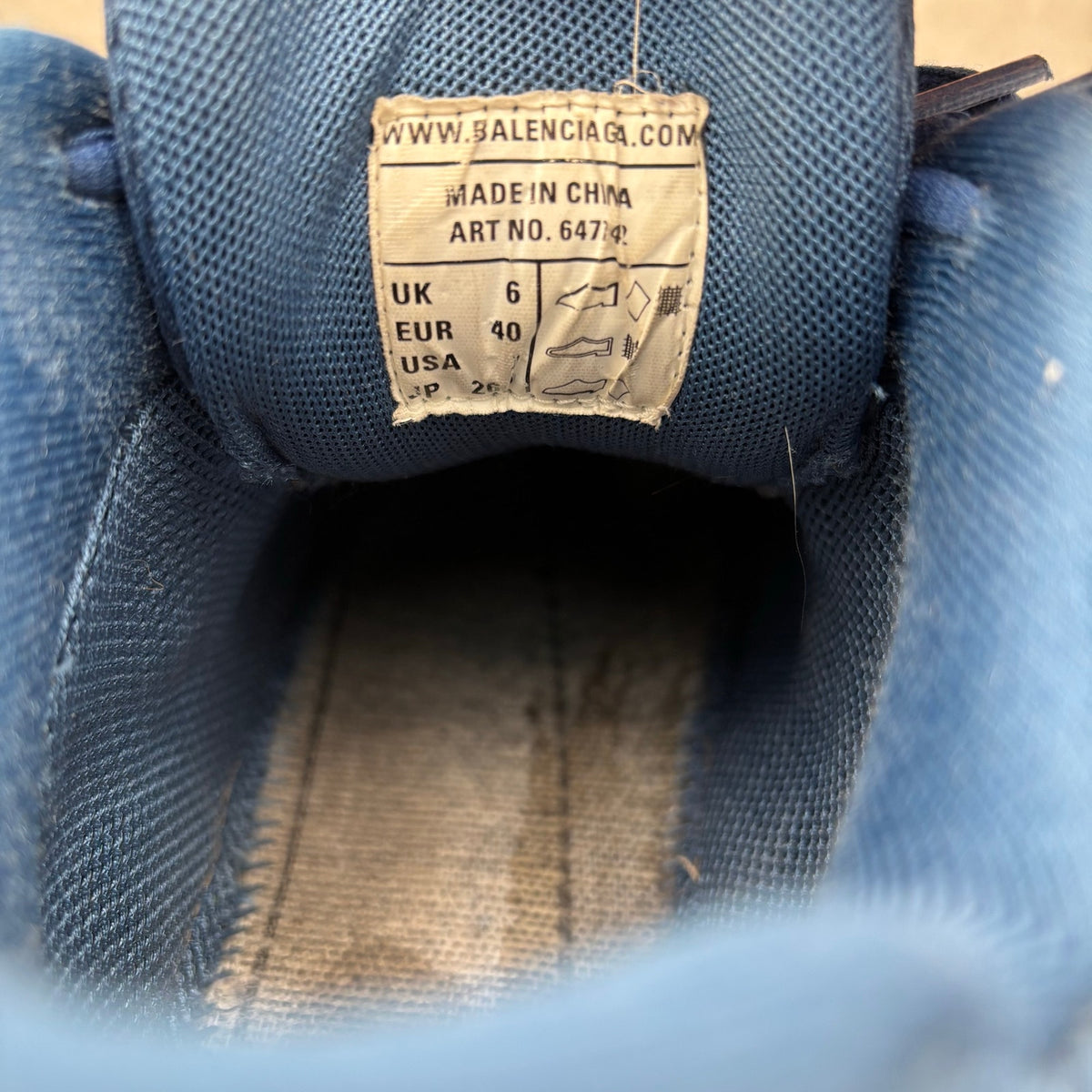 Track Clear Sole Dark Navy — photo 15