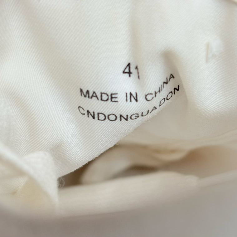 Low Sneaker Orange White — photo 13