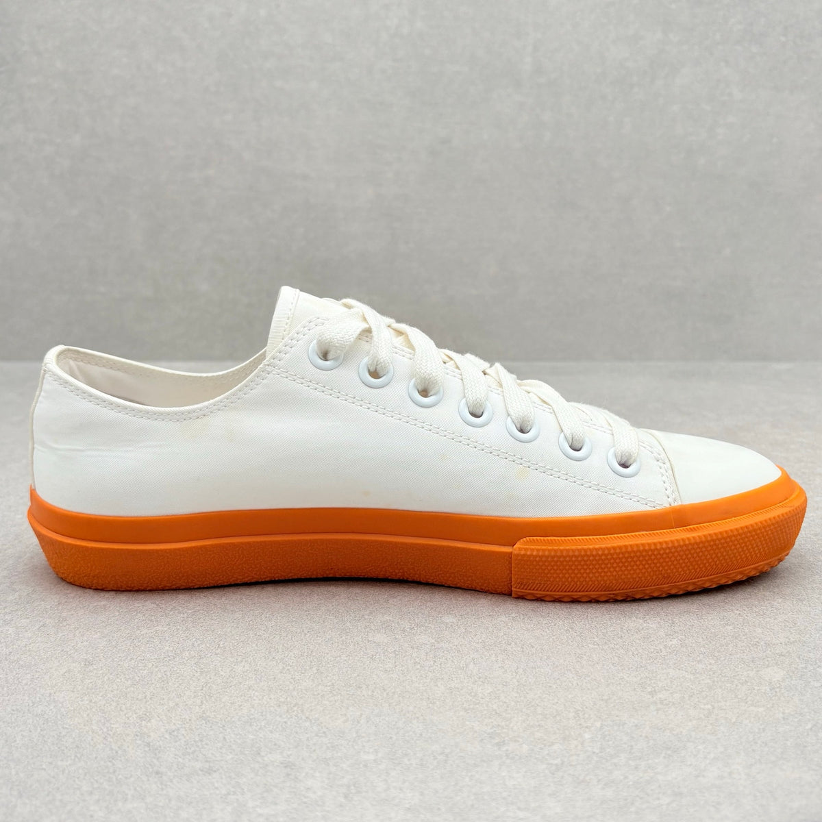 Low Sneaker Orange White — photo 9